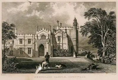Pentillie Castle, Cornwall