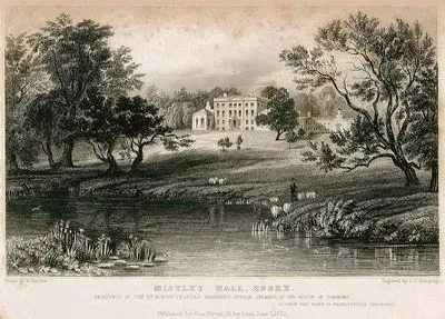 Mistley Hall, Essex, Residence Of The R.Hon. Charles Manners Sutton, Speaker Of The House Of Commons