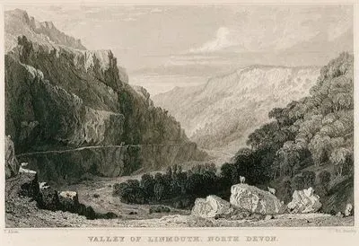 Valley of Linmouth, North Devon