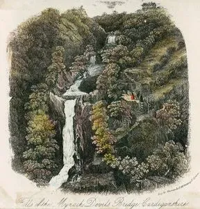 Falls Of The Mynack, Devils Bridge, Cardiganshire