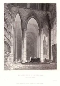 Salisbury Cathedral, The Lady Chapel, Plate 5