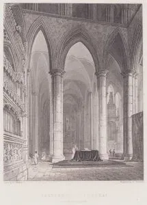 Salisbury Cathedral, The Lady Chapel, Plate 5