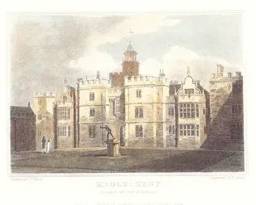 Knole, Kent, Interior Of The First Quadrangle