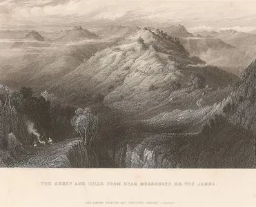 The Abbey And Hills From Near Mussooree, On The Jumna