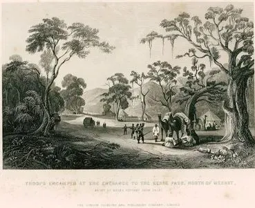 Troops Encamped At The Entrance To The Keree Pass, North Of Meerut, About 60 Miles Distant From Delhi