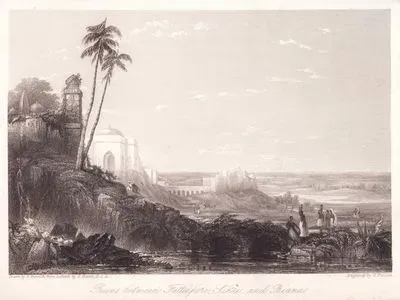 Ruins Between Futtehpore, Sikri and Biana