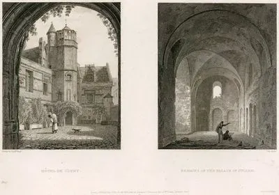 Hotel De Cluny-Remains Of The Palace Of Julien