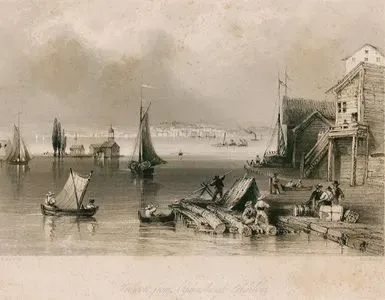 Prescott From Ogdensburgh Harbour
