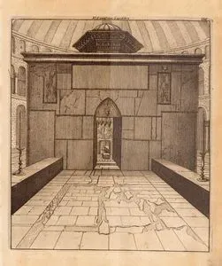 it Santibimo Sepolchro (Entrance To The Holy Sepulchre in Jerusalem)