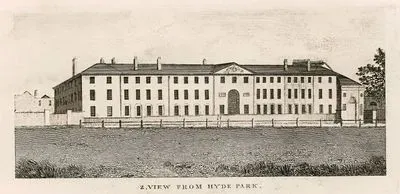 View From Hyde Park (View Of The New Barracks in Hyde Park)