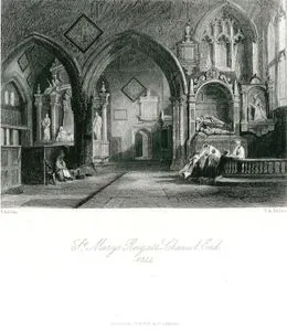 St.Mary's Reigate Chancel End, 1844