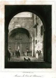 Roma-in Via De Pettinari (Rome-Dei Pettinari Street)