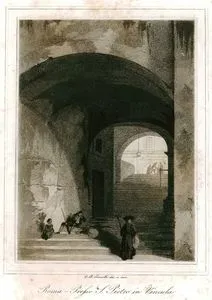 Roma-Presso S.Pietro in Vincula (Rome-Stairs Nearby Church Of San Pietro in Vincoli (Saint Peter in Chains))