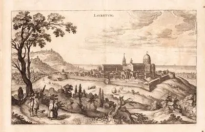 Lauretum (View Of The City Loreto And Basilica della Santa Casa)