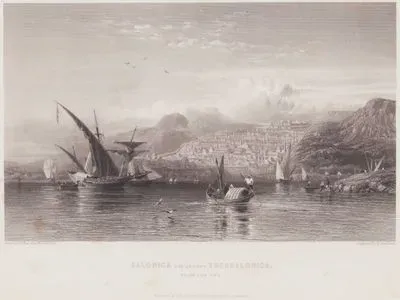 Salonica The Ancient Thessalonica From The Sea