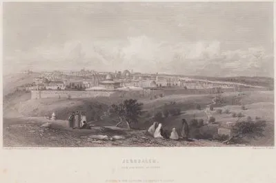 Jerusalem From The Mount Of Olives