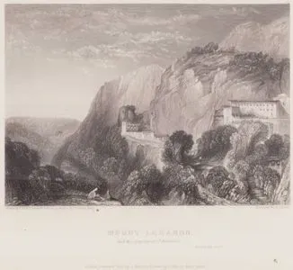 Mount Lebanon And The Convent Of St.Antonio, Hosea XIV.5.6.7.
