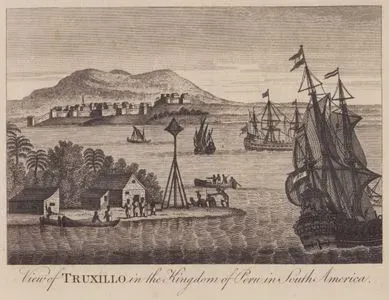 View Of Truxillo in The Kingdom Of Peru in South America