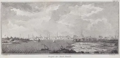 Prosspect Der Stadt Damiat (Tab VIII)