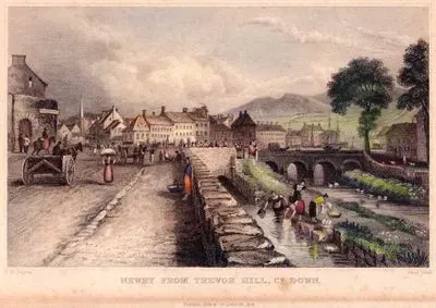 Newry from Trevor Hill, Co. Down.
