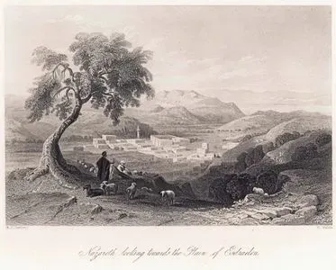 Nazareth Looking Towards To The Plain Of Esdraelon