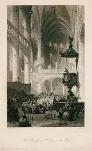 The Church Of St. Etienne Du Mont