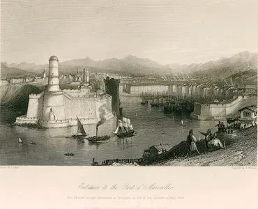 Entrance To The Port Of Marseilles