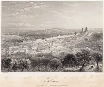 Bethany From The Road Leading From Jericho
