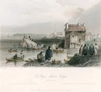 St.Regis, Indian Village, St.Lawrence