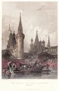 The Church Of Vasili Blagennoi, Moscow