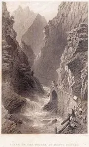 Scene On The Tessin At Monte Piotino