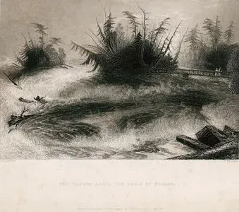 The Rapids Above The Falls Of Niagara