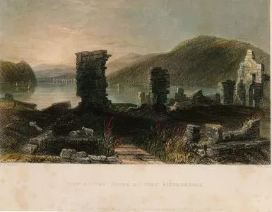 View Of The Ruins Of Fort Ticonderoga