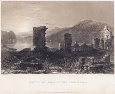 View Of The Ruins Of Fort Ticonderoga