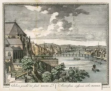 Schoon Gezicht Der Stad Bazel