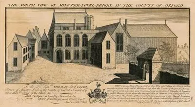 The North View Of Minster Lovel Priory In The County Of Oxford