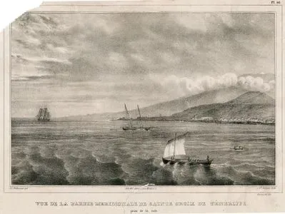 Vue De La Partie Meridionale De Sainte Croix De Teneriffe