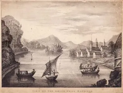 View On The Rhine Near Mayence
