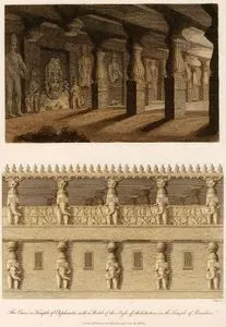 The Cave Or Temple Of Elephanta With A Sketch Of The Style Of Architectureure In The Temple Of Paradise