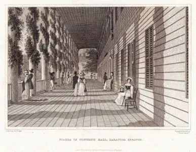 Piazza Of Congress Hall, Saratoga Springs