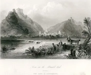 Scene In The Altmuhl Thal, Bavaria-Vue Dans L'Althumhltal