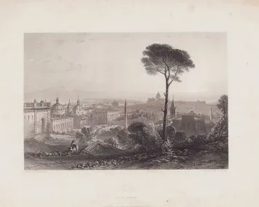 Rome From The Pincial Hill