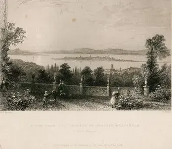 Scene From The Terrace Of Chateau Wolfsberg, Canton Thurgau
