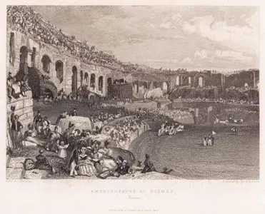 Amphitheatre At Nismes, France