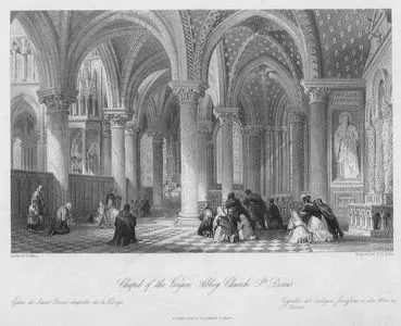 Chapel Of The Virgin Abbey Church St.Denis
