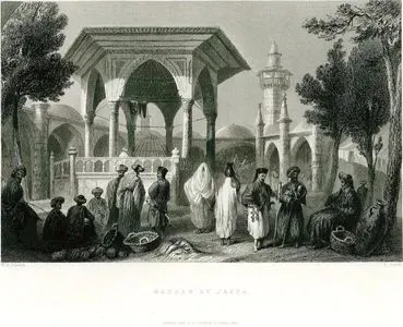 Bazaar At Jaffa