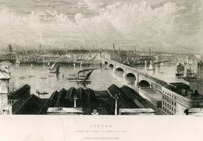 London From The Tower Of Saint Saviour's
