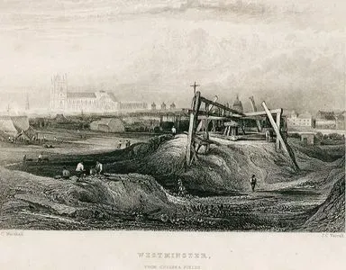 Westminster From Chelsea Fields