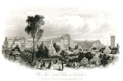 The New Crystal Palace At Sydenham