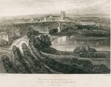 View Looking South From The Gallery Of The Duke Of York's Column, St. James's Park
